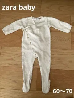 zara baby ニットロンパース 足つき　60〜70