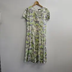 【SALE!!】josef otten AUSTRIA 花柄ワンピース M~L