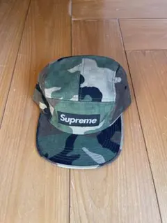 未使用Supreme camp cap カモフラージュ キャップ