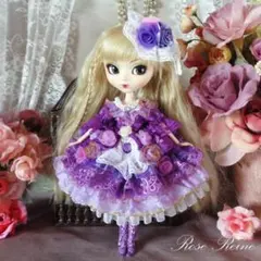 ロリータロマンス ジャスミンの妖精 クールグレーのアシンメトリー