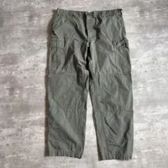 PROPPER ミリタリー カーゴパンツ モスグリーン コットン100%90年代