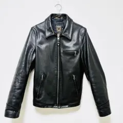 美品/希少✨schott トラッカージャケット　ライダース　ブラック　本革　38 ショット Schott LEATHER TRACKER JACKET/レザートラッカー