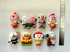 アンパンマンキャラクター マグネット8個セット