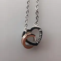 Forever ハート型 ネックレス