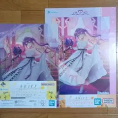 一番くじ　ホロライブ　常闇トワ ビジュアルボードクリアファイル＆ステッカーセット