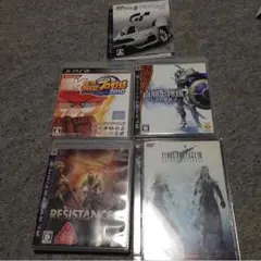 ゲーム&DVD 5本セット プレステ3