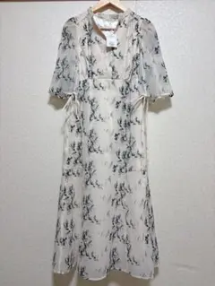 natural couture 花柄ワンピース Mサイズ