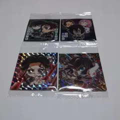 鬼滅の刃ディフォルメシールウエハース13 伊黒小芭内 極レア 他4枚セット