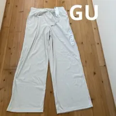 値下げ！GU リブフルオンパンツ　Mサイズ
