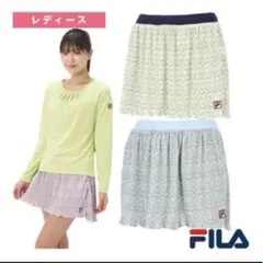 新品　FILA フィラ テニス・バドミントンウェア『レディース』 スコート　L