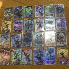 仮面ライダー トレーディングカードセット　24枚　SRセット