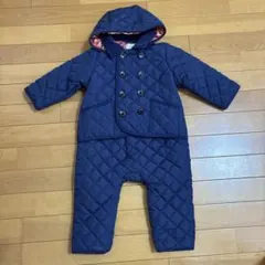 D.fense フード付きキルティングアウター