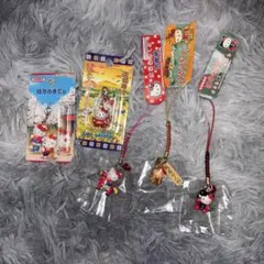 ハローキティ ご当地ストラップ 5種セット - メルカリ