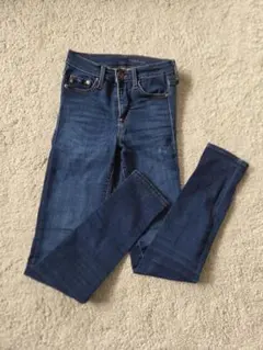 &DENIM スキニーデニム 25/30 ダークブルーのサムネイル