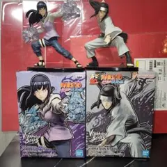 NARUTO VIBRATION STARS 日向ヒナタ & ネジ フィギュア