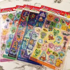 ポケモン キラッとシール ホログラムシール 全6種 ポケットモンスター シールのサムネイル