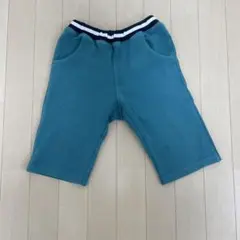 青緑色 ハーフパンツ 120サイズ