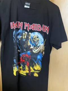 IRON MAIDEN Tシャツ XL ブラック プリント 魔力の刻印 バンド - メルカリ