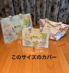 上海ディズニー ショッピングバッグ Sサイズ ビニールバッグ