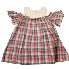 【美品】kate spade チェック柄オフショルダー160