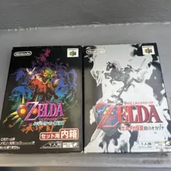 ニンテンドー64 ゼルダの伝説　時のオカリナ　ムジュラの仮面 ソフト