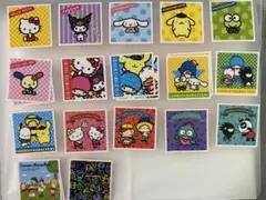 サンリオキャラクターズ　シールコレクション　21枚セット　ばら売り可能