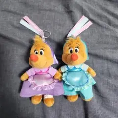 スージー パーラ ぬいぐるみ キーチェーン ２個セット シンデレラ スージー パーラ ぬいぐるみ キーチェーン 2個セット シンデレラ
