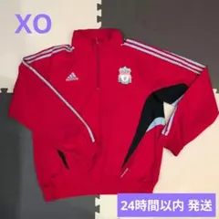 adidas リヴァプール ピステ ハーフジップ レッド XO