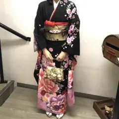 成人式 振袖 フルセット 袴付き