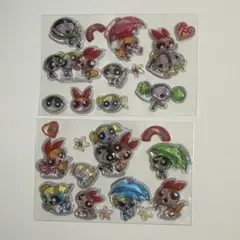 正規品 パワーパフガールズ プチドロップシール おすそわけ