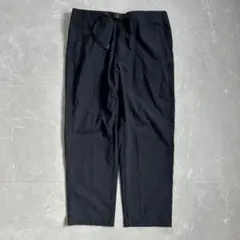 ユニクロ ギアパンツ メンズ ネイビー ナイロン イージー ワイド UNIQLO