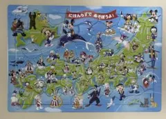 ミッキーマウスクラブハウス　ジグソーパズル 「ミッキーと日本地図であそぼうよ！」のサムネイル