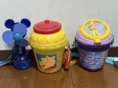ポップコーンバケツ　東京ディズニーランドプーさん ティンカーベル ミッキー