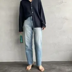 ✨️極美品 現行モデル✨️ YANUK LEA ボーイズストレート VGY 23