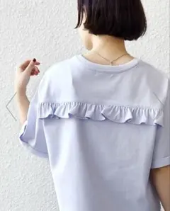 <接触冷感>オーガニック コットン フリル TEEのサムネイル