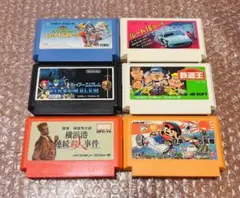 【FCソフト6本セット・任天堂・ファミコン】sax