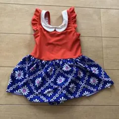 水着✴︎100cm 花柄　ワンピ