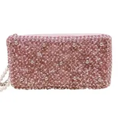 美品✨ANTEPRIMA 長財布 ミスクリオパール ピンクベージュ リングロゴ. 美品✨ANTEPRIMA 長財布 ミスクリオパール ピンクベージュ