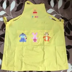 エプロン 保育士 プーさん