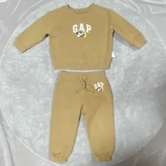 GAP ミッキートレーナー・パンツセット ベージュ【90】 ベビー
