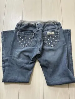 Fine Girl デニムパンツ ハート刺繍