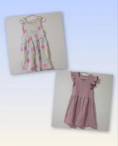 H&M ワンピース 2枚セット 110-120