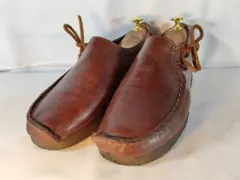 【美品】CLARKS クラークス 正規品　高級革靴 モカシンシューズ　本革/牛革