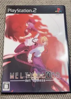 MELTY BLOOD Act Cadenza PS2 ソフト