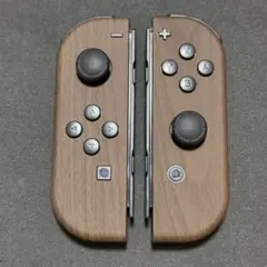 純正品】 ジョイコン カスタム 木目柄 木目調 Joy-Con Switch - メルカリ