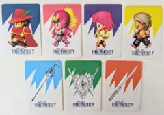 期間限定価格!!まとめ売り超特価！ ファイナルファンタジーV カード 7枚セット
