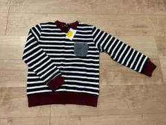 moujonjon ストライプ 長袖カットソー