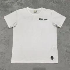 ATHLETA　アスレタ　Tシャツ　プラシャツ　S　ホワイト　フットサル