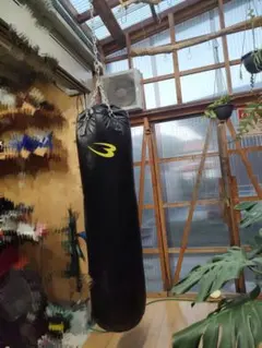3 吊り下げ式サンドバッグ 黒　ボディーメーカー