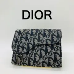 美品】Christian Dior サドル トロッター 三つ折り Dチャーム - メルカリ